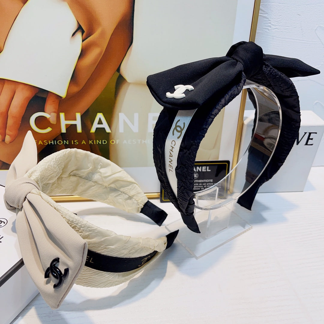 WHITE FABRIC HAIRBAND 925616