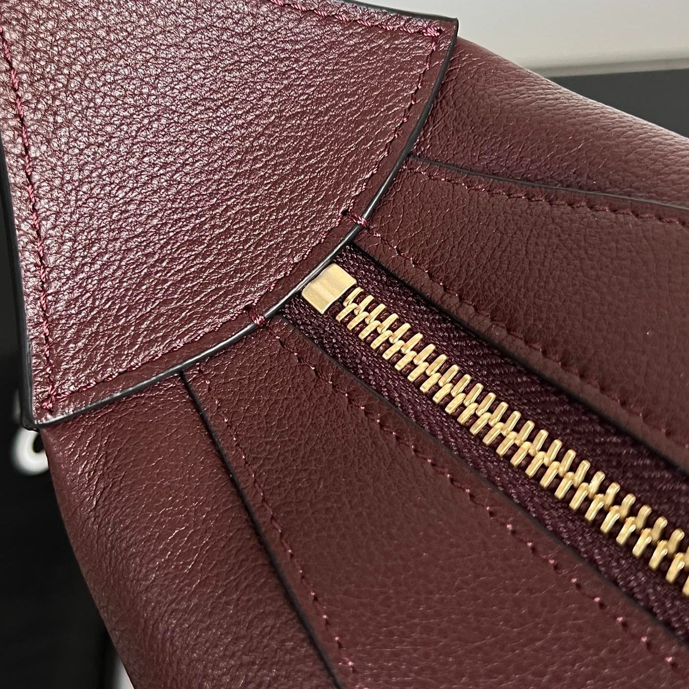 UNDERARM BAG 34 COWHIDE BROWN SOFT CALFSKIN