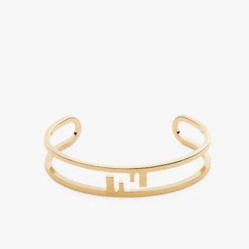 O'LOCK OPEN BRACELET GOLD