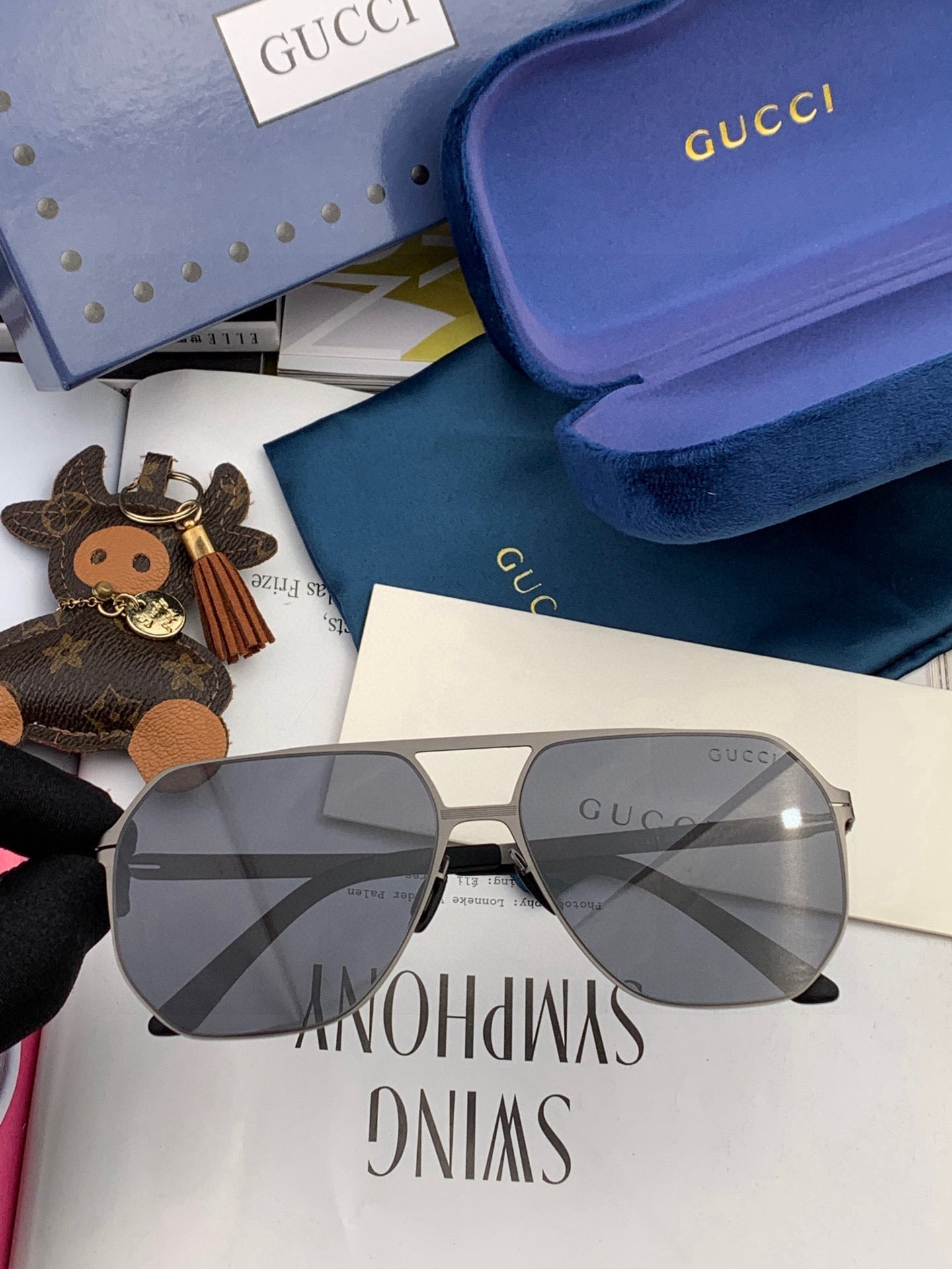 NAVIGATOR FRAME SUNGLASSES G1731 IN METAL