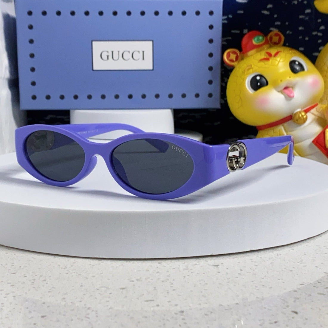 OVAL FRAME SUNGLASSES GG1662SA IN ACETATE