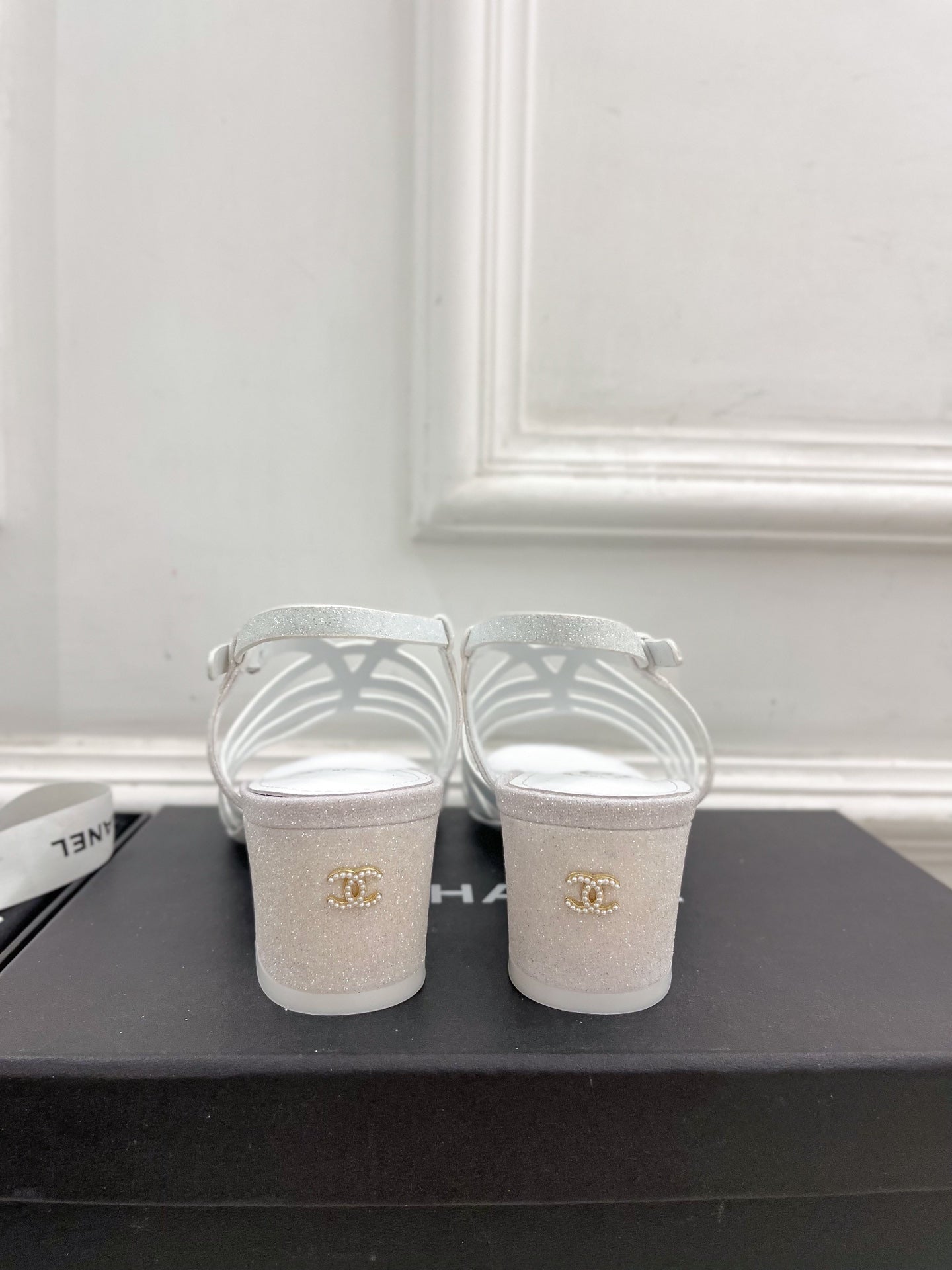 WHITE ROMAN 5 CM SANDALS